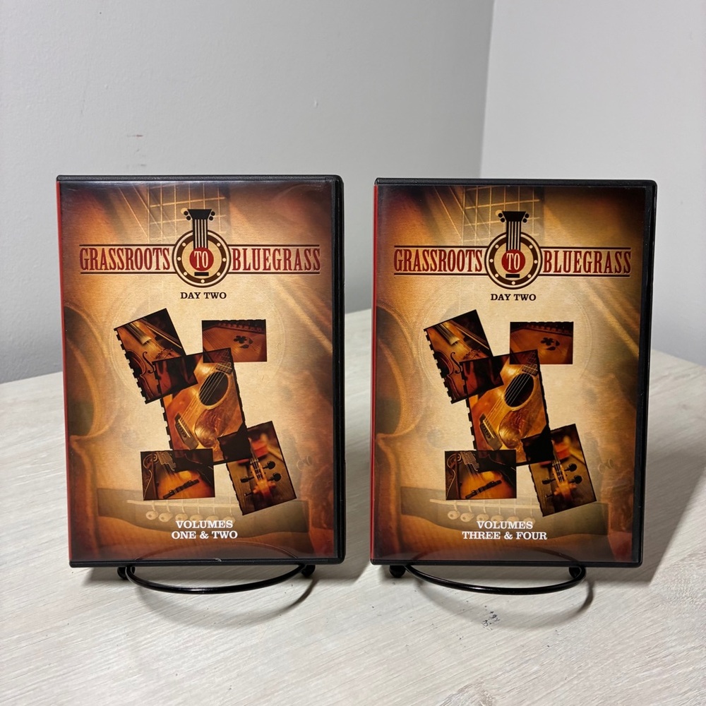 Grassroots To Bluegrass Day Two DVD Set Vol 1 2 3 4 Country Americana Folk Music